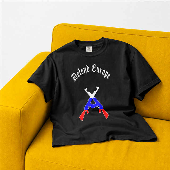 Karantan Crew – "Defend Europe" Heavyweight T-Shirt