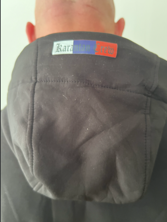 Karantan Crew – "Panter" Tactical Windbreaker Jacket (Black)