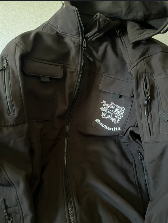 Karantan Crew – "Panter" Tactical Windbreaker Jacket (Black)