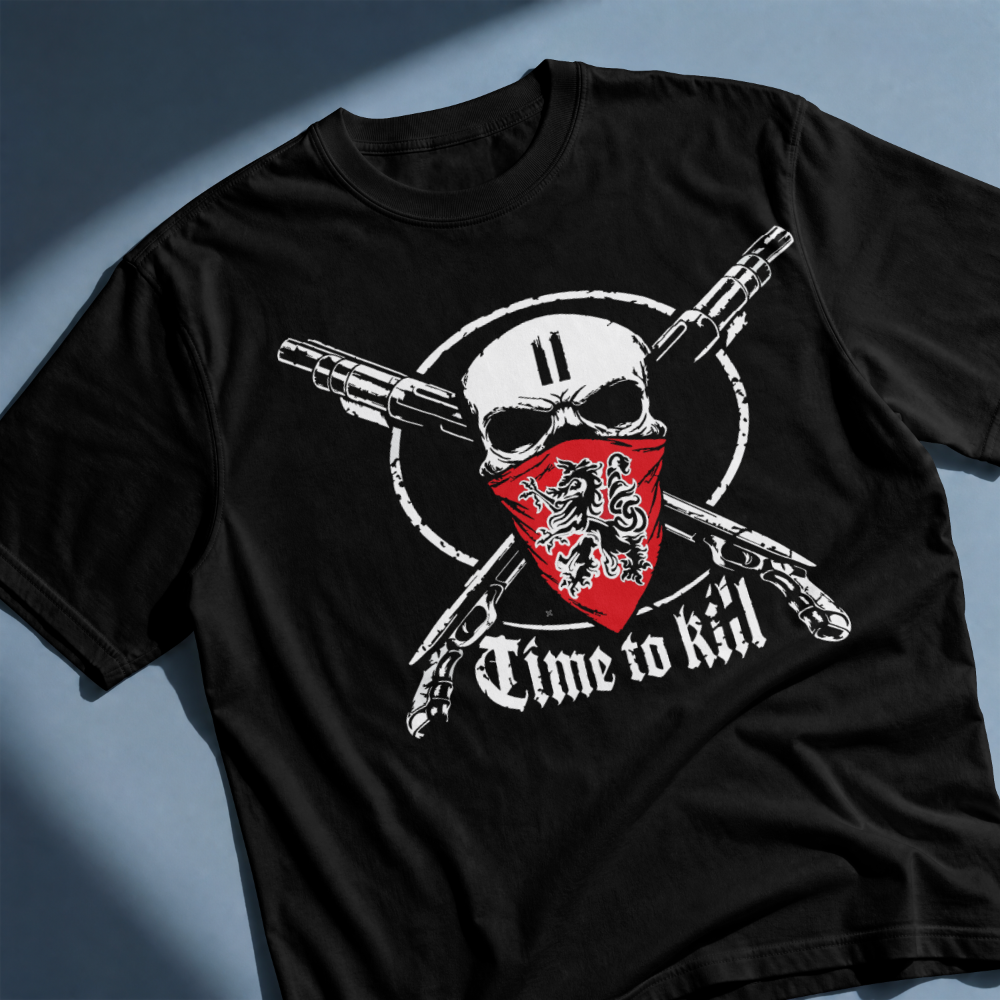 Karantan Crew – "Time To Kill" Tactical Heavyweight T-Shirt