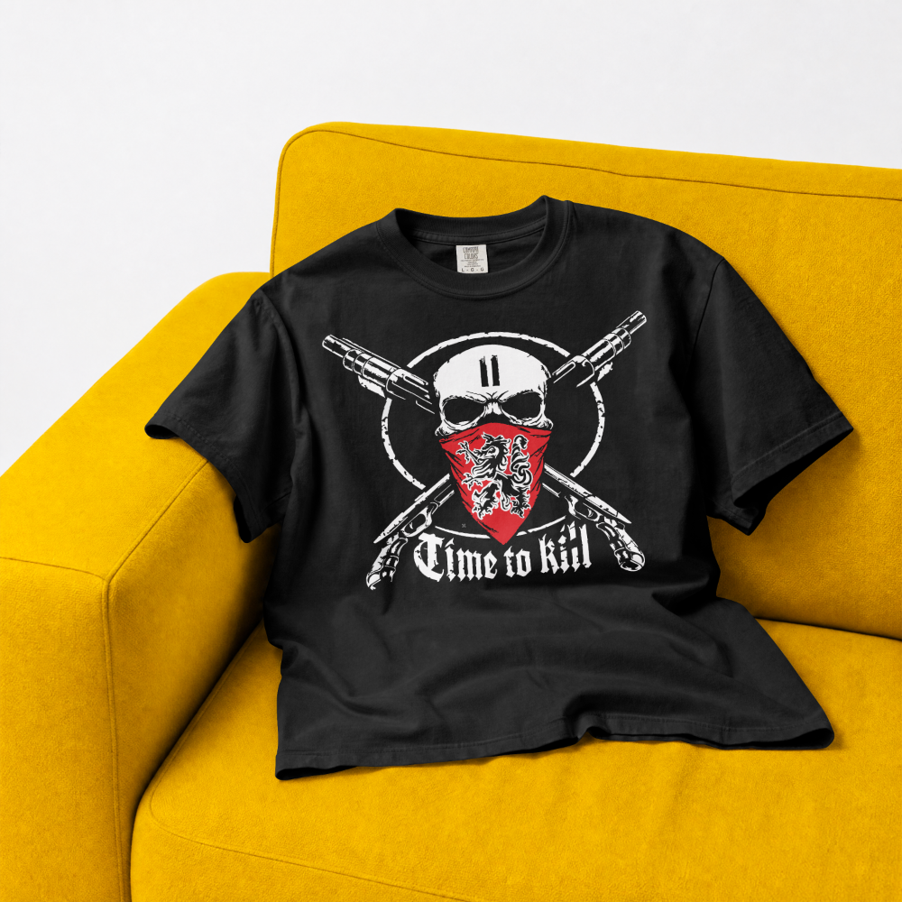 Karantan Crew – "Time To Kill" Tactical Heavyweight T-Shirt